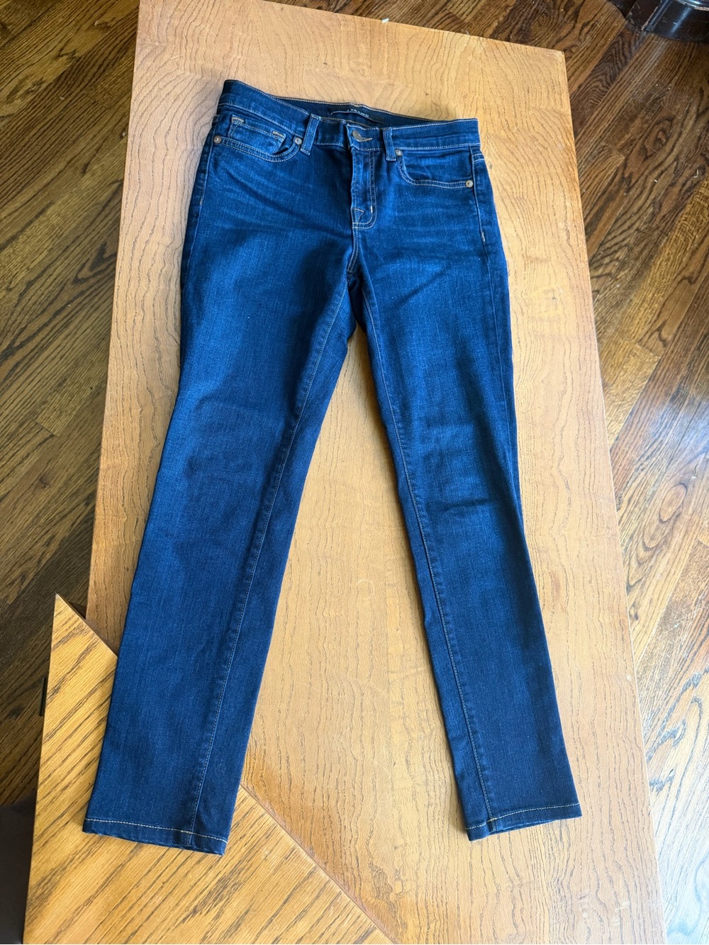 J Brand Women's Skinny Jeans in Deep Blue Wash